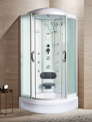 Душевая кабина River TEMZA 10000001141 100х100 четверть круга с крышей ориентация универсальная