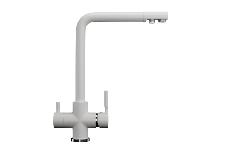 Смеситель для кухни Ulgran Classic U-016-341 на мойку белый