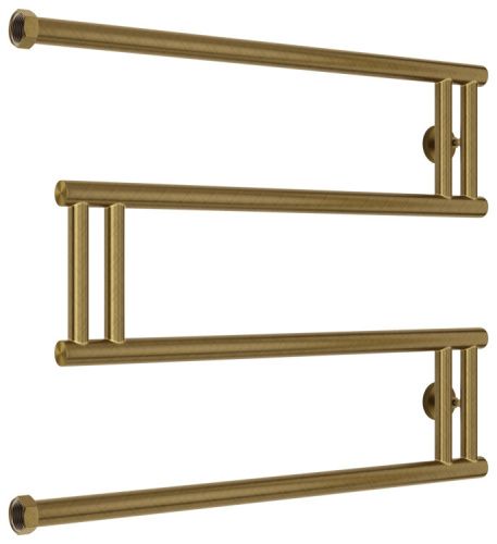 Полотенцесушитель водяной Сунержа High-Tech model M+ 05-4050-5065 65х55 бронза