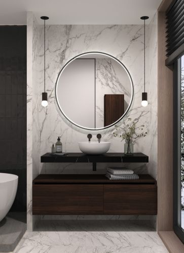 Столешница Armadi Art Flat 869-120-NM 120х50 накладная цвет черный