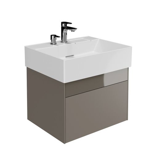 Тумба под раковину Kerama Marazzi TECNOLOGICA LOG.60.2\SAN 60х50 подвесная цвет бежевый