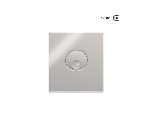 Клавиша смыва механическая Oli GLOBE URINAL 878818 цвет хром