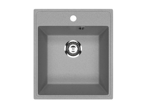 Кухонная мойка Uperwood ECON UPD-404 4910201225 45х50 цвет серый поверхность матовая