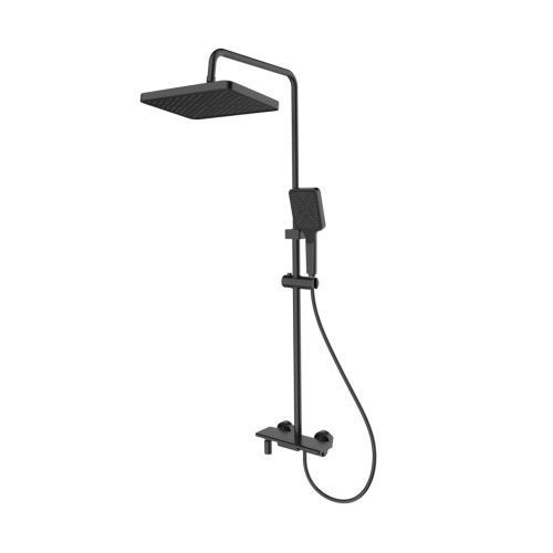 Душевая стойка Splenka S52.24.06 настенная цвет черный