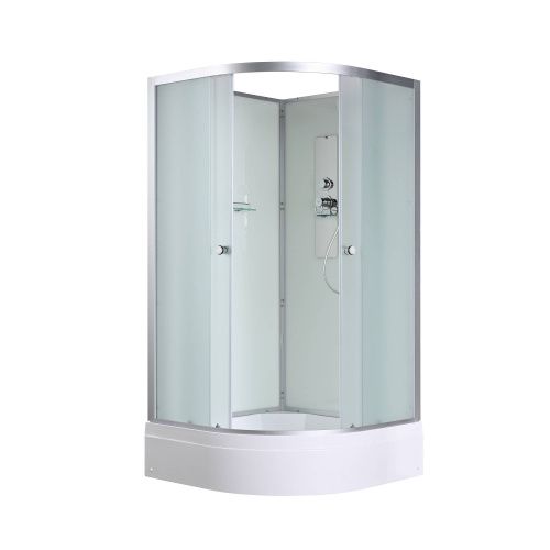 Душевая кабина AvaCan D D3090N 90х90 четверть круга без крыши ориентация универсальная