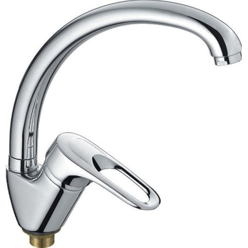 Смеситель для кухни Haiba HB04 HB4104-2 на мойку хром