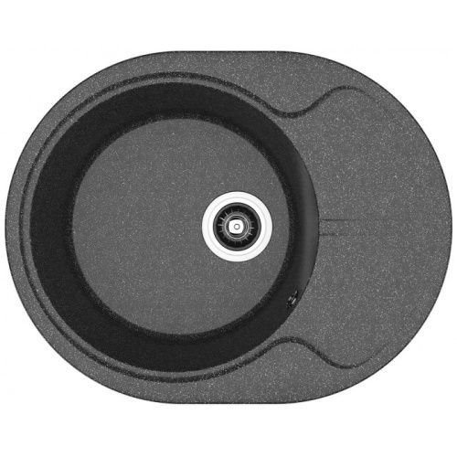 Кухонная мойка Dr.Gans Берта 620 25.040.B0620.407 60х50 цвет черный поверхность матовая