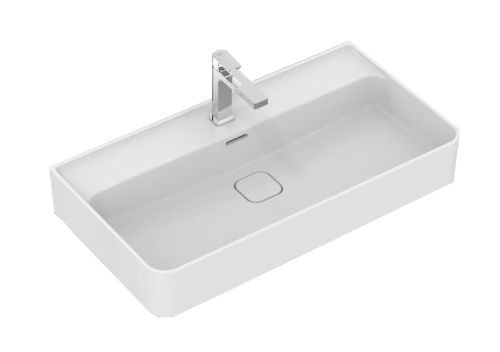 Раковина керамическая Ideal Standard STRADA II T300101 80 см накладная цвет белый 1 отверстие под смеситель