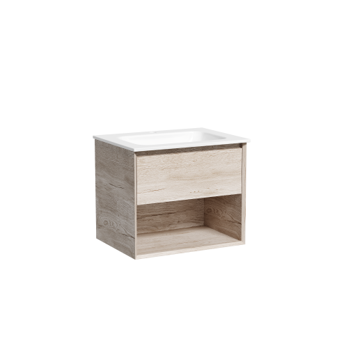 Тумба под раковину Sancos Marmi 1.0 MR1.060EG 60х40 подвесная цвет коричневый