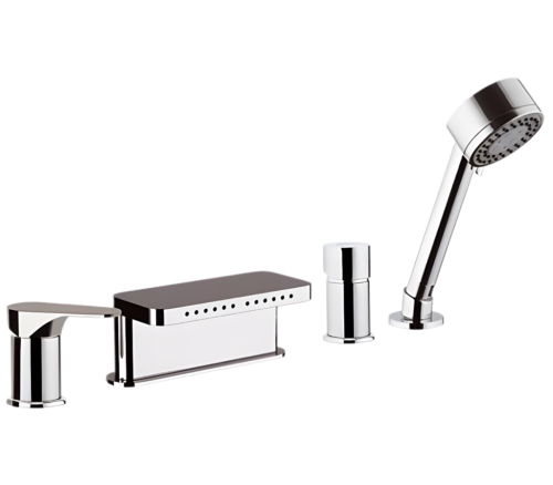 Смеситель Remer Class Line L06 на борт ванны хром