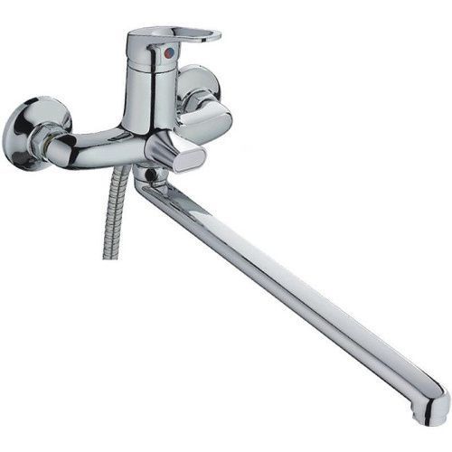 Смеситель для ванны и душа Haiba HB13 HB2213 настенный хром