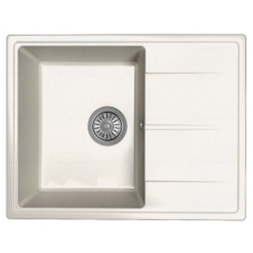Кухонная мойка Dr.Gans Оливия 620 25.150.B0620.401 60х50 цвет белый поверхность матовая