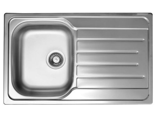 Кухонная мойка Ukinox Гранд GRP800.500 -GT8K 2L 80х50 цвет хром поверхность полированная