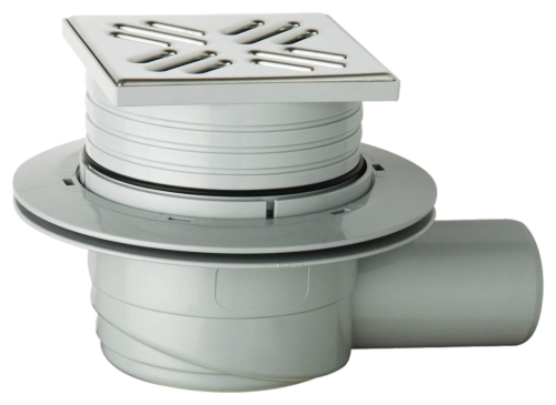 Душевой трап OMP Tea Wang 265.201.8 10х10 хром