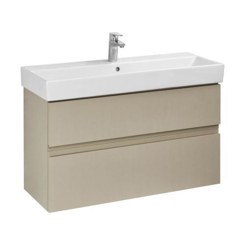 Тумба под раковину Roca OLETA A857641515 90х40 подвесная цвет бежевый