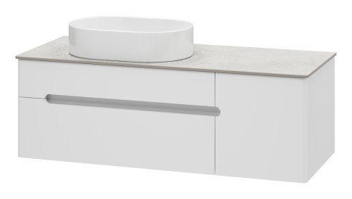 Тумба под раковину Misty Роял П-Роя-01120-011П2Я 120х50 подвесная цвет белый
