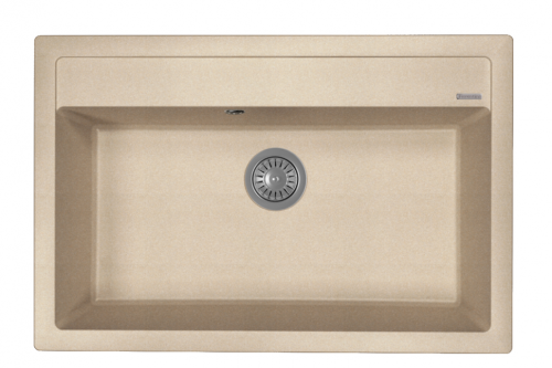 Кухонная мойка Florentina Липси 770 20.440.E0770.107 75х50 цвет бежевый поверхность матовая