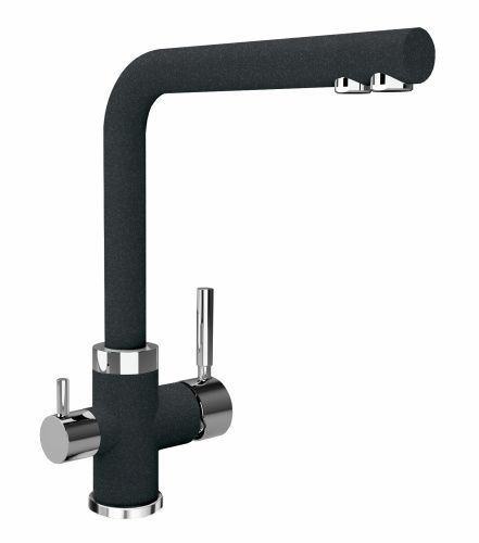 Смеситель для кухни Uperwood Quartz UPD-Q-03-04 UPD-Q-03-04 на мойку черный