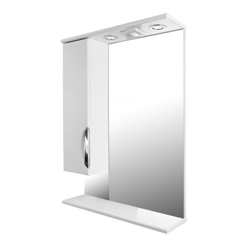 Зеркало-шкаф Loranto Стиль CS00024441 60х80 подвесной цвет белый