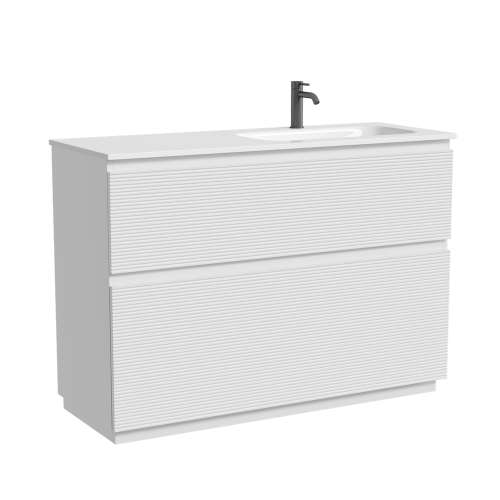 Тумба под раковину Sancos FOLK Floor FL120FRW 120х40 напольная цвет белый