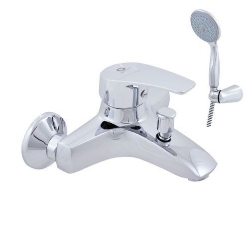 Смеситель для ванны и душа RavSlezak KONGO K054.5/2 настенный хром