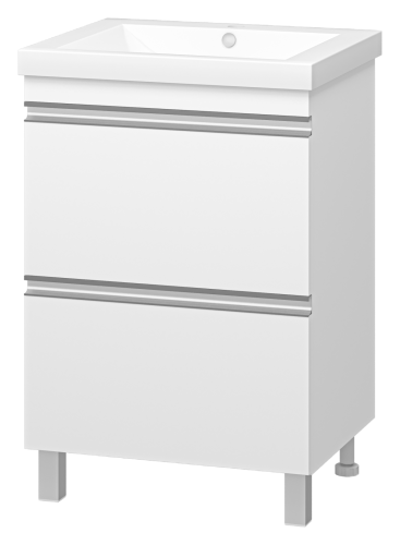 Тумба под раковину Misty Ингрид П-Инг-01060-012Я 60х50 напольная цвет белый