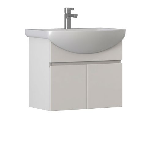 Тумба под раковину Vigo Wing tp.WIN.BAL.60.2D белый 60х30 подвесная цвет белый