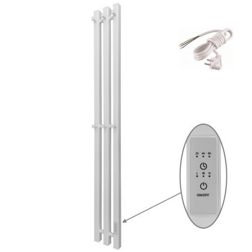 Полотенцесушитель электрический Маргроид Inaro профильный Inaro-12012-1081-9016R 15х120 белый