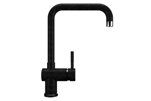 Смеситель для кухни Ulgran Classic U-023-308 на мойку черный