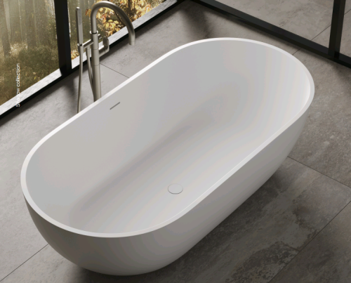 Ванна из искусственного камня Dea Design Shadow DD8619 1780 18 180х90 отдельностоящая овальная