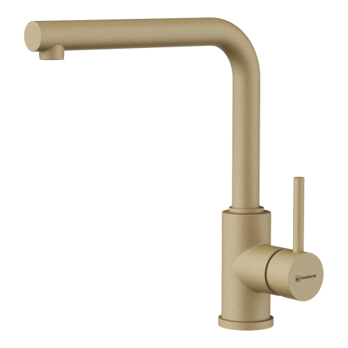 Смеситель для кухни Omoikiri Nakagawa-P 4974314 на мойку бежевый