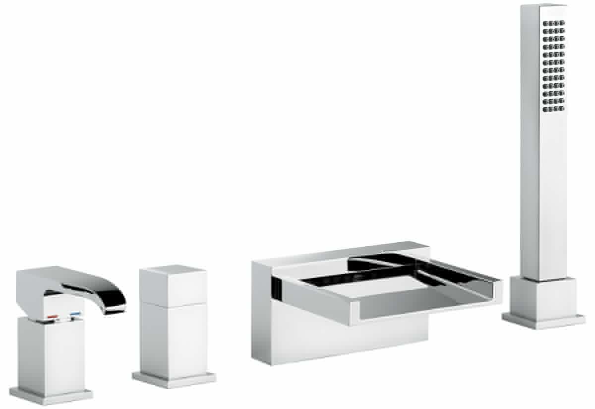 Смеситель Emmevi Niagara 74120/CR на борт ванны хром