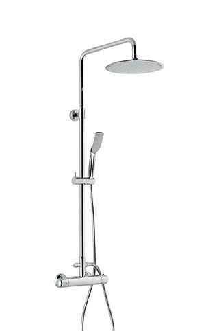 Душевая стойка Emmevi 930586CR настенная цвет хром