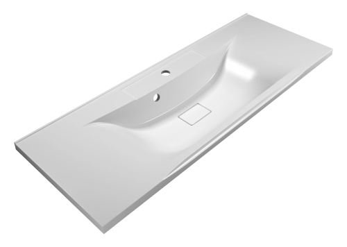 Раковина мебельная из искусственного камня Marko Комфорт 90 5224900 90х50 накладная цвет белый