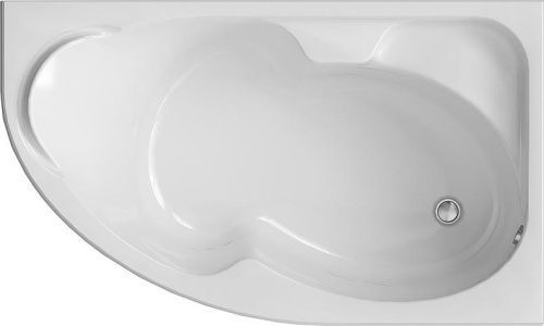 Ванна акриловая 1MarKa DIANA 01ди1590п 150х90 пристенная асимметричная без каркаса