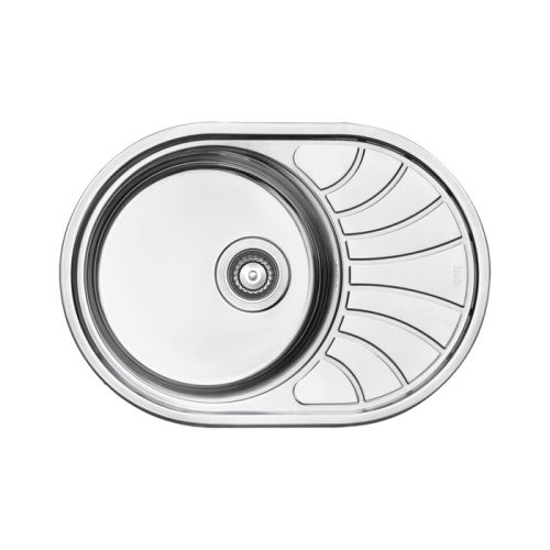 Кухонная мойка Iddis Suno SUN65SDi77S 65х45 цвет серый поверхность глянцевая