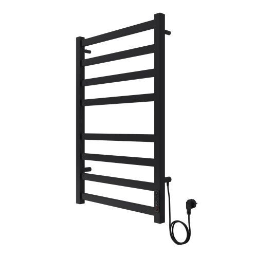 Полотенцесушитель электрический Azario PALERMO AZ83858B 55х80