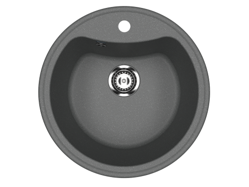 Кухонная мойка Ulgran Classic U-601-343 50х50 цвет серый