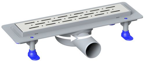 Душевой лоток Loranto PRIME LINE 4023.0Y050K.060.1 60х5 нержавеющая сталь