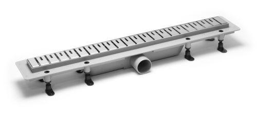 Душевой лоток PlastBrno DESIGN 2 SZA2550 60х5 хром