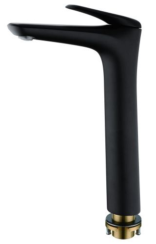 Смеситель для раковины Rush Nevis NE1735-11blаск на столешницу черный