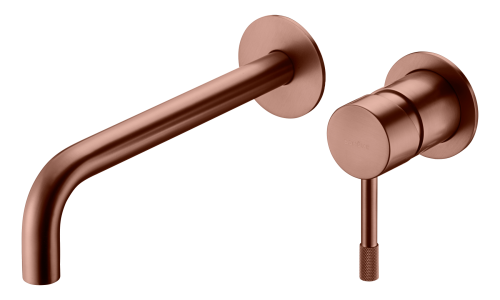 Смеситель для раковины Boheme Uno 465-BRB встраиваемый в стену бронза