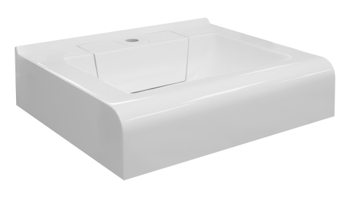 Раковина мебельная из искусственного камня Marko Корса 60 5209600 60х50 подвесная цвет белый