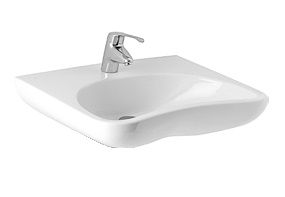 Раковина Jika MIO 8.1371.4.000.104.9 60х60 подвесная цвет белый 1 отверстие под смеситель