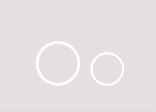 Клавиша смыва механическая KK POL AQUAFIORI SFERA 350/AFS/057-00-00 цвет белый