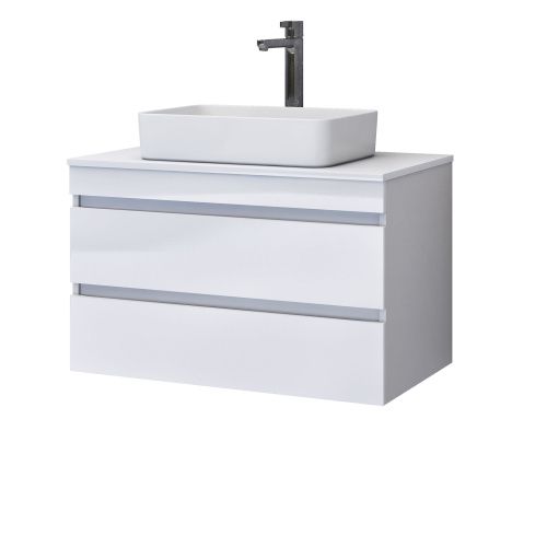Тумба под раковину Vigo Urban tp.URB.80.2Y 80х50 подвесная цвет белый