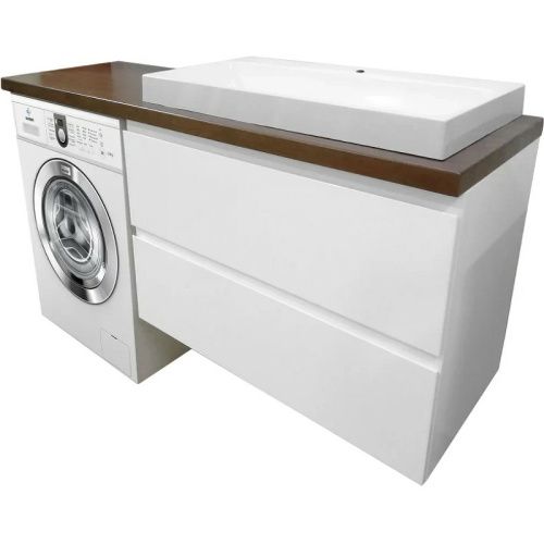 Тумба с раковиной Эстет Malibu Luxe ФР-00007114 90х50 подвесная цвет белый