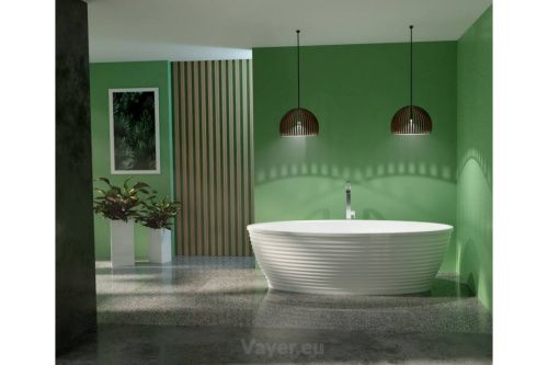 Ванна акриловая Vayer Boomerang Гл000010859 195х100 отдельностоящая овальная