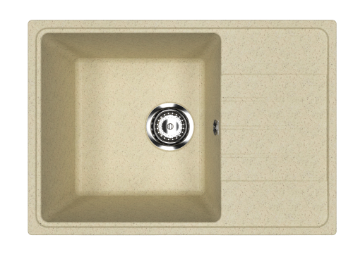Кухонная мойка Uperwood ECON UPD-506 4910201240 60х40 цвет бежевый поверхность матовая