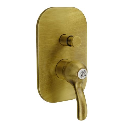 Смеситель для душа Migliore LEM 25871 встраиваемый в стену бронза